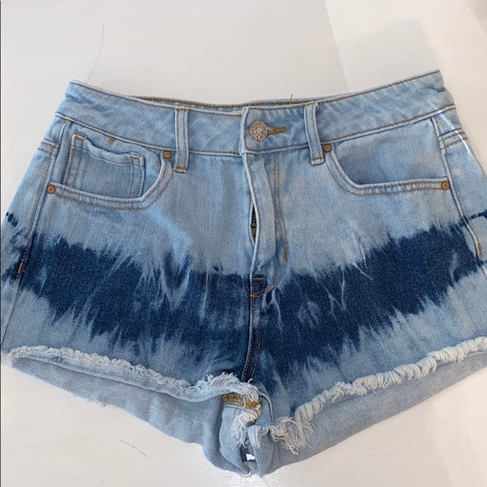 blue pacsun shorts, barely worn, good condition